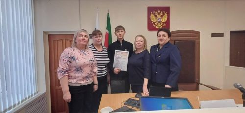 Алексеевский школьник стал победителем Конкурса сочинений, приуроченного ко Дню юриста