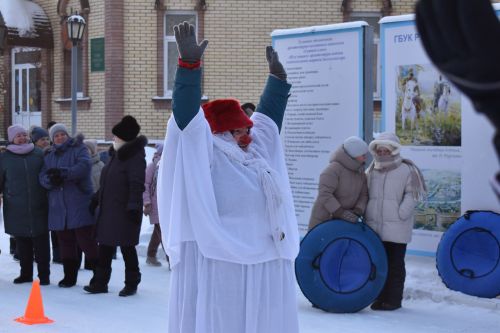 В Билярске прошла развлекательная программа «Зимние забавы»