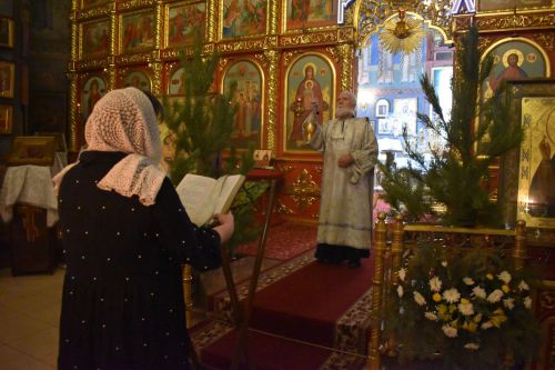 Алексеевцы встретили Рождество Христово