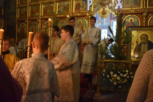 Алексеевцы встретили Рождество Христово