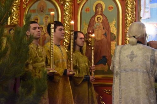 Алексеевцы встретили Рождество Христово