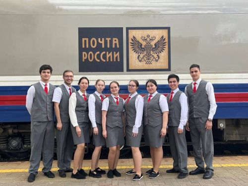 Проводники из российских студенческих отрядов в 2024 году обслужили 10 миллионов пассажиров