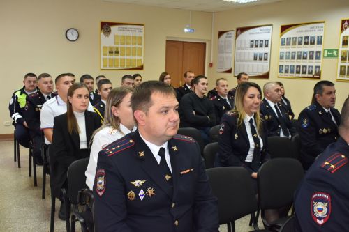 В Алексеевском наградили лучших полицейских