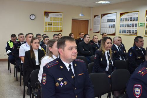 В Алексеевском наградили лучших полицейских