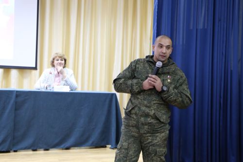 Алексеевский район с визитом посетили Герои России