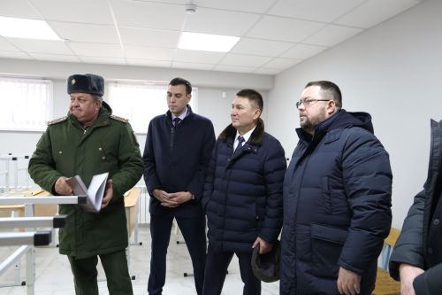 В Алексеевском районе обновили здание военкомата