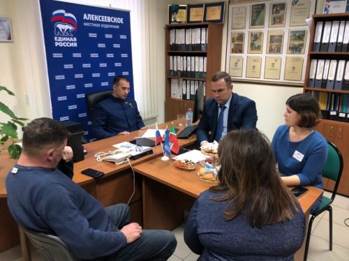 Расим Баксиков встретился с алексеевцами
