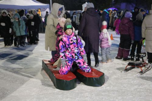 В Алексеевском состоялось открытие главной елки