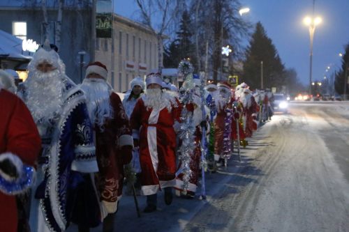 В Алексеевском состоялось открытие главной елки