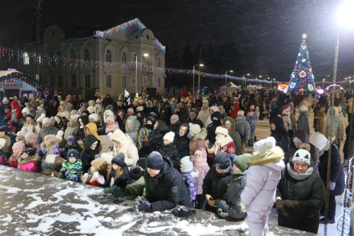 В Алексеевском состоялось открытие главной елки