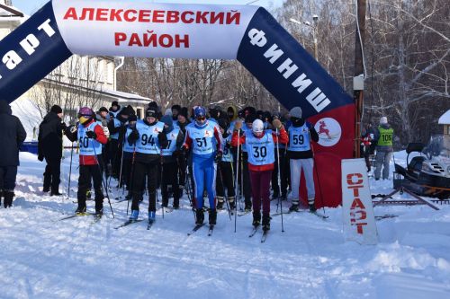 В Алексеевском дали старт «Лыжне России - 2024»