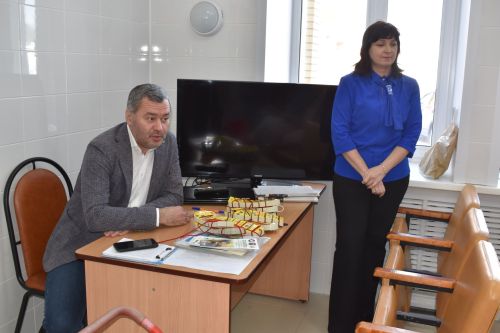 В Алексеевской ЦРБ будущим мамам напомнили о соблюдении правил перевозки детей
