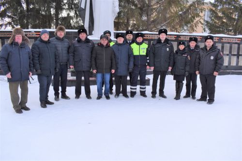 В День защитника Отечества в Алексеевском состоялся памятный митинг