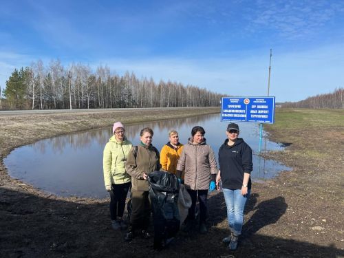 В Большеполянском сельском поселении активно участвуют в акции «Эковесна»