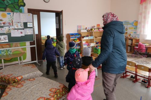 Учебные тренировки по эвакуации прошли в дошкольных учреждениях района