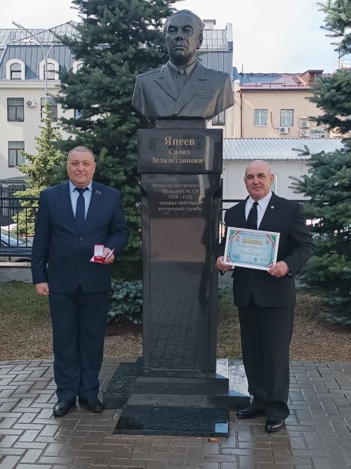 Ветеранов МВД Алексеевского района признали лучшими в Татарстане
