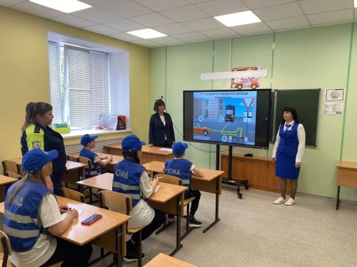 В Алексеевском определился лучший отряд юных инспекторов движения