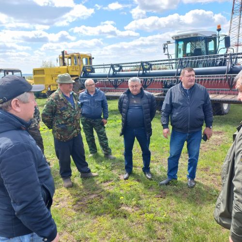 В Алексеевском районе проверили готовность кормозаготовительной техники и кормохранилищ