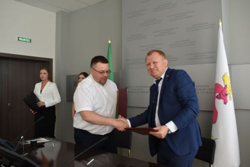 Алексеевский район встретил делегацию из Беларуси