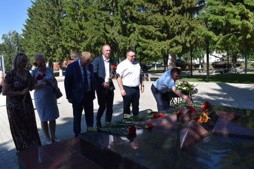 Алексеевский район встретил делегацию из Беларуси