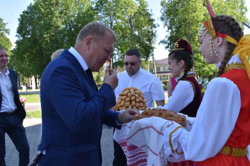Алексеевский район встретил делегацию из Беларуси