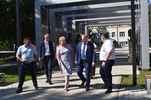 Алексеевский район встретил делегацию из Беларуси