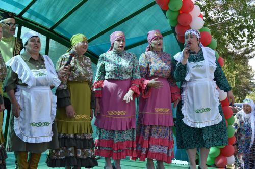 Борьба корэш, угощения и лотерея: в Среднетиганском сельском поселении прошел Сабантуй