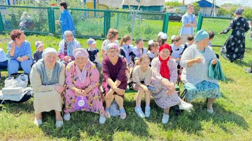 В селе Степная Шентала прошёл национальный праздник Сабантуй, посвящённый окончанию посевных работ