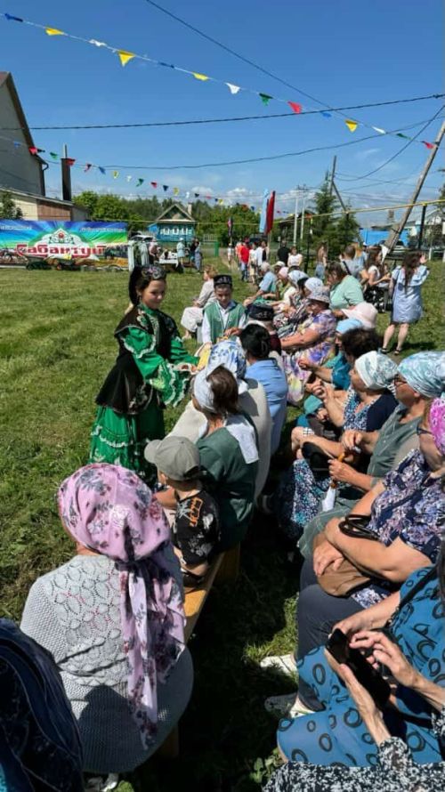 В селе Степная Шентала прошёл национальный праздник Сабантуй, посвящённый окончанию посевных работ