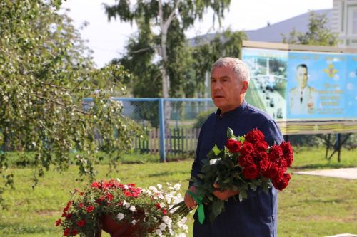 Раис Республики Татарстан Рустам Минниханов совершил рабочую поездку в Алексеевский район