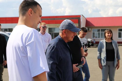 Раис Республики Татарстан Рустам Минниханов совершил рабочую поездку в Алексеевский район