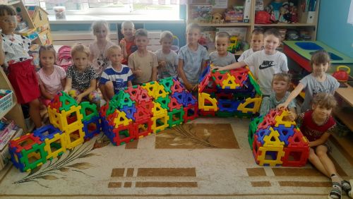 День Строителя отметили в Алексеевском детском саду Пчелка