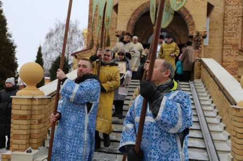 В Алексеевском празднуют Крещение Господне