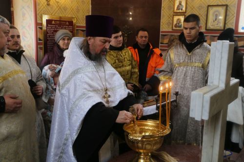 В Алексеевском празднуют Крещение Господне