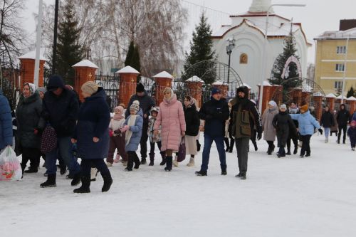 В Алексеевском празднуют Крещение Господне
