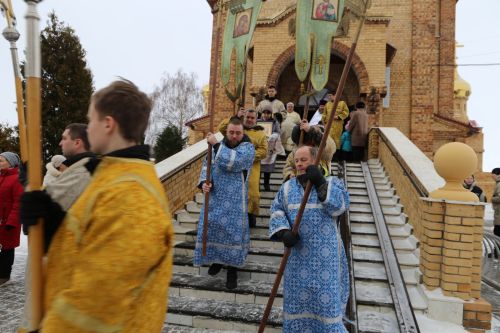 В Алексеевском празднуют Крещение Господне