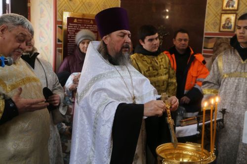 В Алексеевском празднуют Крещение Господне