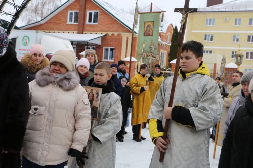В Алексеевском празднуют Крещение Господне