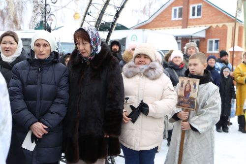 В Алексеевском празднуют Крещение Господне