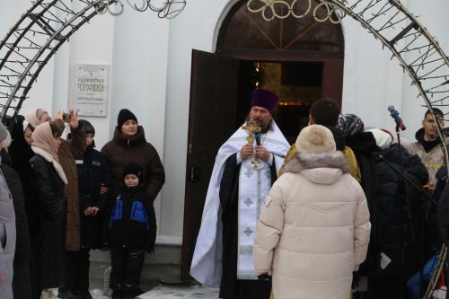 В Алексеевском празднуют Крещение Господне