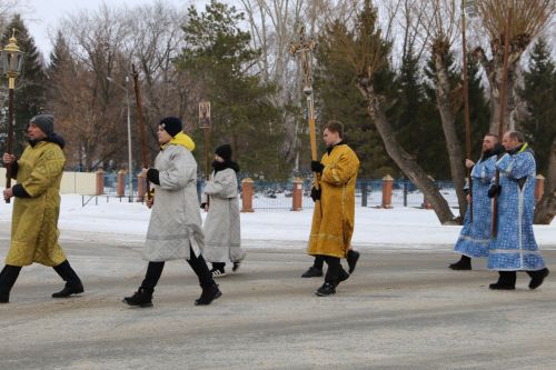 В Алексеевском празднуют Крещение Господне