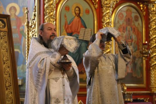 В Алексеевском празднуют Крещение Господне
