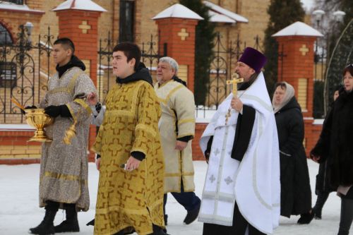 В Алексеевском празднуют Крещение Господне
