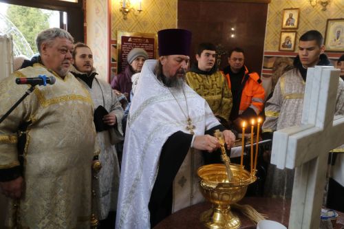 В Алексеевском празднуют Крещение Господне