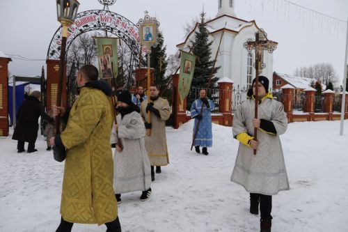 В Алексеевском празднуют Крещение Господне