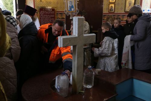 В Алексеевском празднуют Крещение Господне