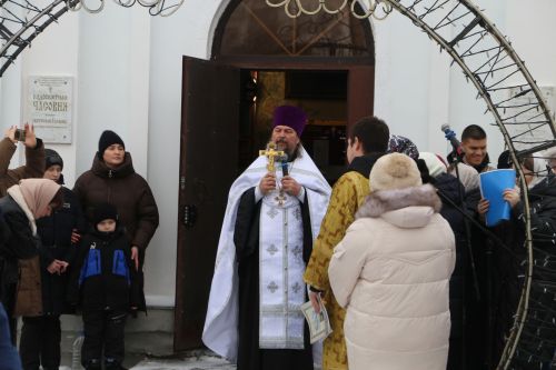 В Алексеевском празднуют Крещение Господне