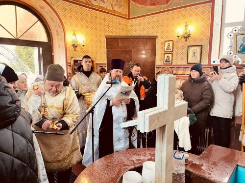 В Алексеевском празднуют Крещение Господне