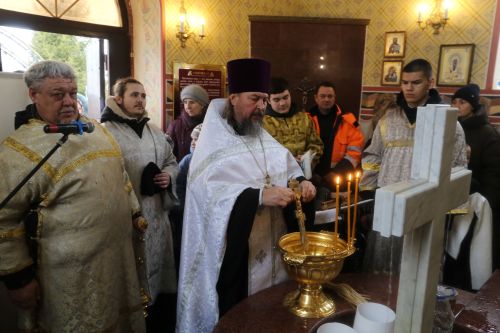 В Алексеевском празднуют Крещение Господне