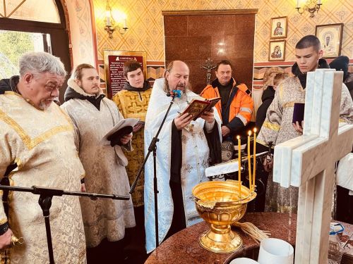 В Алексеевском празднуют Крещение Господне